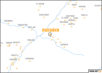 map of Rukdakh