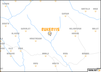 map of Rukenyis