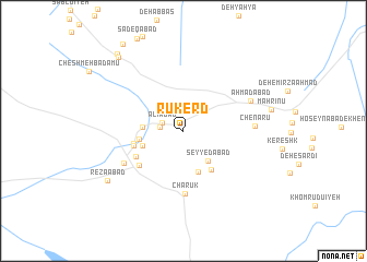 map of Rūkerd