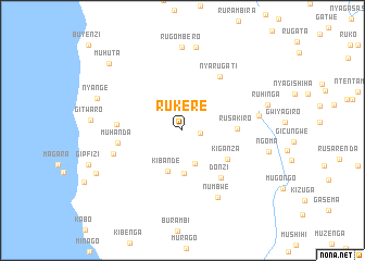 map of Rukere