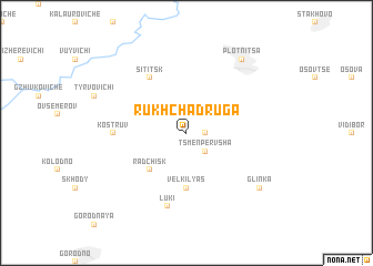 map of Rukhcha Druga