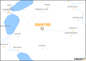 map of Rukhtino