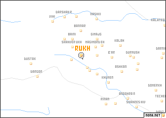 map of Rūkh