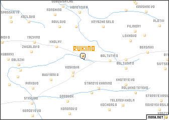 map of Rukino