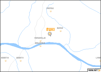 map of Ruki