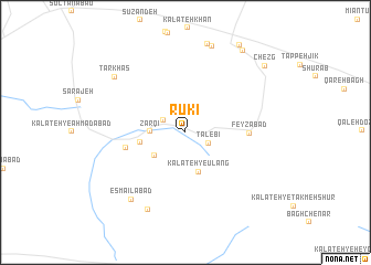 map of Rūkī
