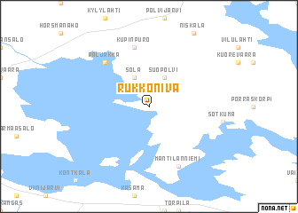 map of Rukkoniva