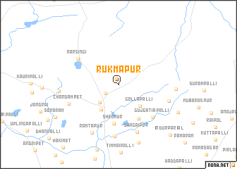 map of Rukmāpur