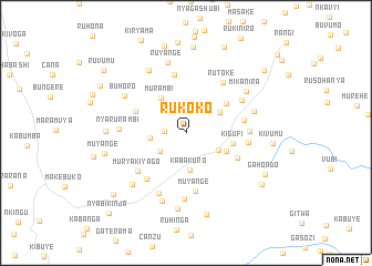 map of Rukoko