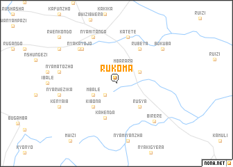 map of Rukoma