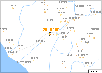 map of Rukonwe