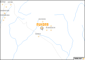 map of Rukora