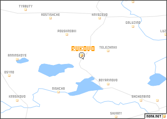 map of Rukovo