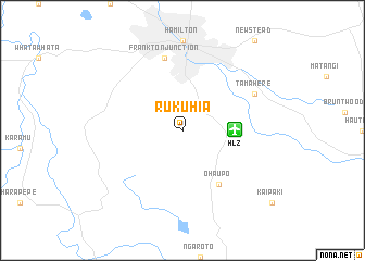 map of Rukuhia