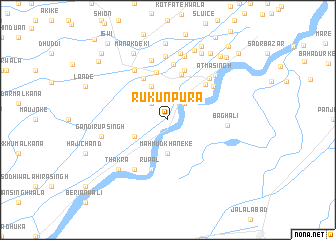 map of Rukunpura