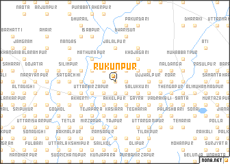 map of Rukunpur