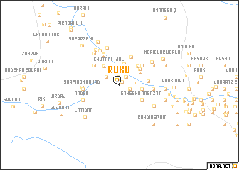 map of Rūkū