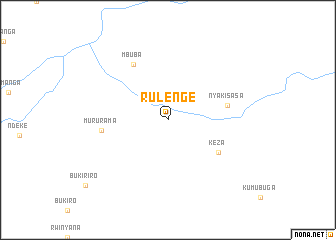 map of Rulenge