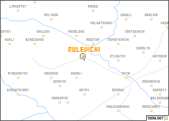 map of Rulevichi