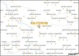 map of Rülfenrod