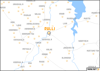 map of Rulli