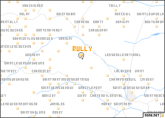 map of Rully