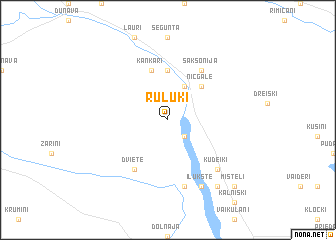 map of Ruļuki