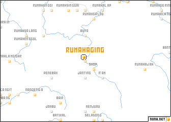 map of Rumah Aging