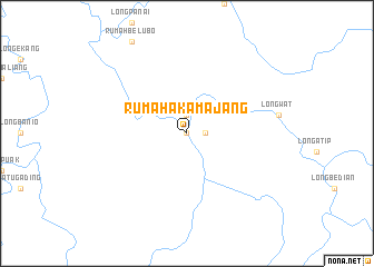 map of Rumah Akam Ajang