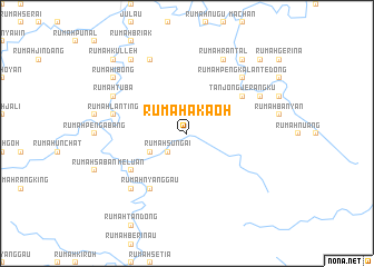 map of Rumah Akaoh