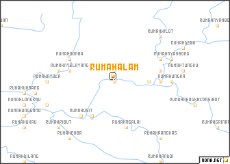 map of Rumah Alam