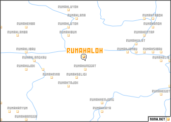 map of Rumah Aloh