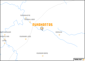 map of Rumah Antas