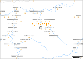 map of Rumah Antau