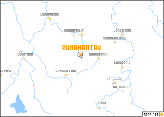 map of Rumah Antau