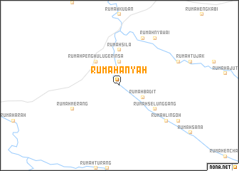 map of Rumah Anyah