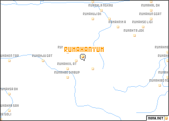 map of Rumah Anyum