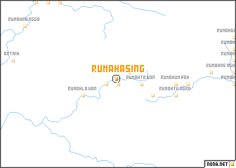 map of Rumah Asing