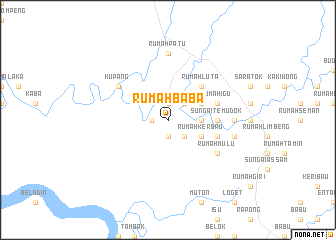 map of Rumah Baba