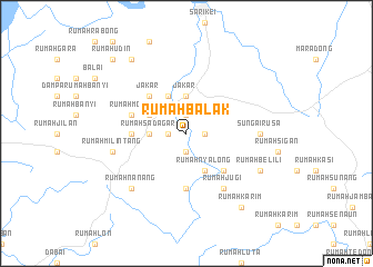 map of Rumah Balak