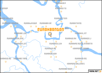 map of Rumah Bandan