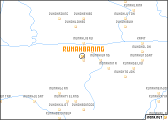 map of Rumah Baning