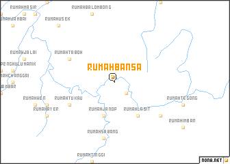 map of Rumah Bansa