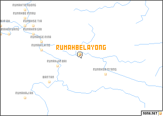 map of Rumah Belayong
