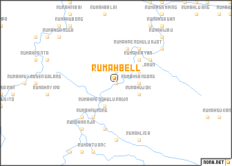 map of Rumah Bell