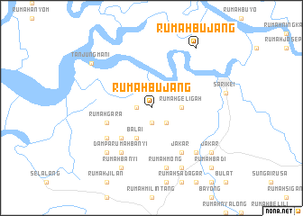 map of Rumah Bujang