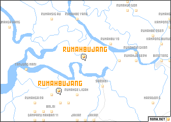 map of Rumah Bujang