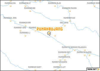 map of Rumah Bujang