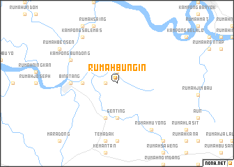 map of Rumah Bungin