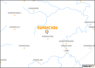 map of Rumah Chau